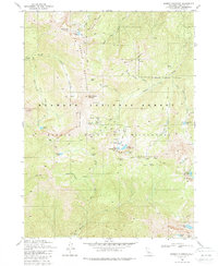 Marble Mountain 1980 topographic map thumbnail
