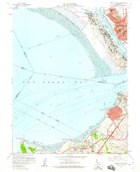Mare Island 1959 topographic map thumbnail