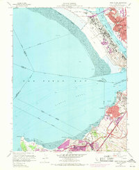 Mare Island 1959 topographic map thumbnail