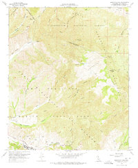 Margarita Peak 1968 topographic map thumbnail
