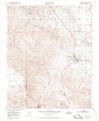 Maricopa 1950 topographic map thumbnail