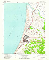 Marina 1947 topographic map thumbnail