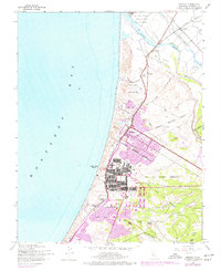 Marina 1947 topographic map thumbnail