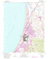 Marina 1947 topographic map thumbnail