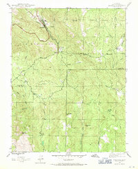 Mariposa 1947 topographic map thumbnail