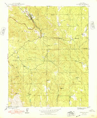 Mariposa 1947 topographic map thumbnail