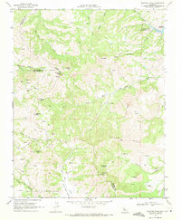 Mariposa Peak 1969 topographic map thumbnail