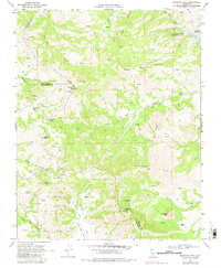 Mariposa Peak 1978 topographic map thumbnail