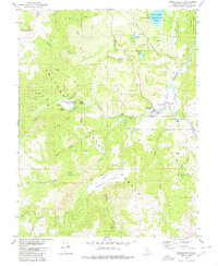 Markleeville 1979 topographic map thumbnail