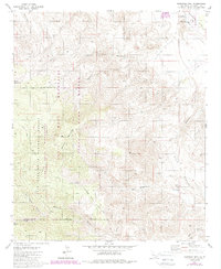 Martinez Mtn topographic map thumbnail