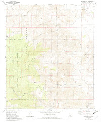 Martinez Mtn 1981 topographic map thumbnail