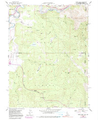 Martis Peak 1955 topographic map thumbnail