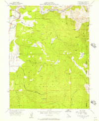 Martis Peak 1955 topographic map thumbnail