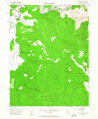 Martis Peak 1955 topographic map thumbnail