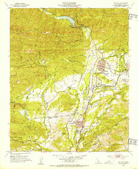 Matilija 1952 topographic map thumbnail