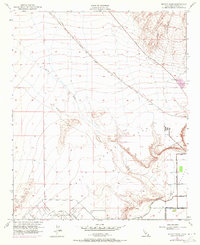 McCoy Wash 1951 topographic map preview
