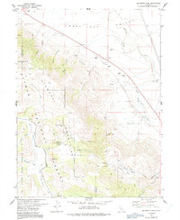 Mc Kesick Peak 1978 topographic map thumbnail