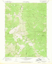 Mendocino Pass 1967 topographic map thumbnail