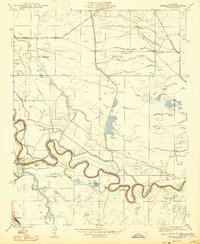 Mendota 1947 topographic map thumbnail