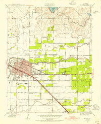Merced 1946 topographic map thumbnail