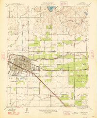 Merced 1948 topographic map thumbnail