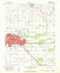 Merced 1961 topographic map preview