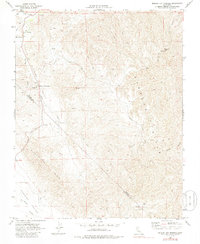 Mercey Hot Springs 1969 topographic map preview