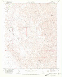 Mercey Hot Springs 1969 topographic map thumbnail