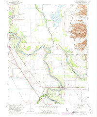 Meridian 1952 topographic map thumbnail