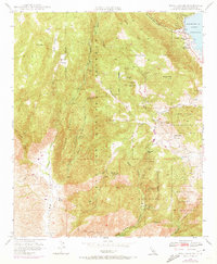 Mesa Grande 1948 topographic map thumbnail