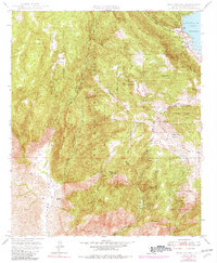 Mesa Grande 1948 topographic map thumbnail