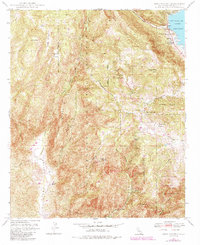 Mesa Grande 1948 topographic map thumbnail