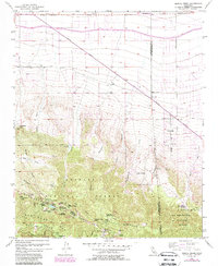 Mescal Creek 1956 topographic map thumbnail