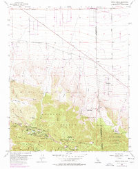 Mescal Creek 1956 topographic map thumbnail