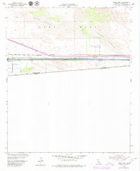 Midway Well 1954 topographic map thumbnail