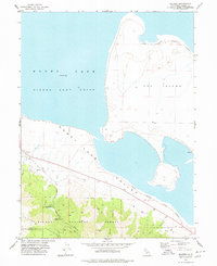 Milford 1977 topographic map thumbnail