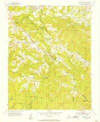 Mindego Hill 1955 topographic map thumbnail