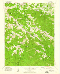 Mindego Hill 1955 topographic map thumbnail