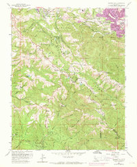 Mindego Hill 1961 topographic map thumbnail