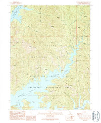 Minnesota Mountain 1990 topographic map thumbnail