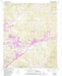 Mint Canyon 1960 topographic map thumbnail