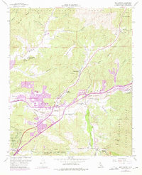 Mint Canyon 1960 topographic map thumbnail