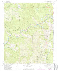 Miracle Hot Springs 1972 topographic map thumbnail