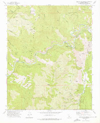 Miracle Hot Springs 1972 topographic map thumbnail
