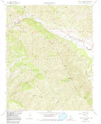 Miranda Pine Mtn topographic map thumbnail