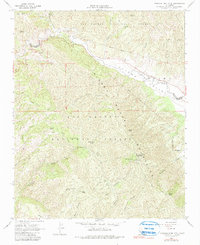 Miranda Pine Mtn 1967 topographic map thumbnail