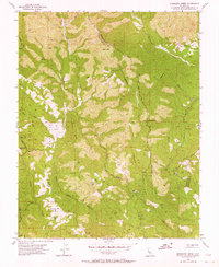 Mississippi Creek 1955 topographic map thumbnail