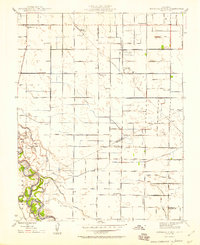 Mitchell School 1948 topographic map thumbnail