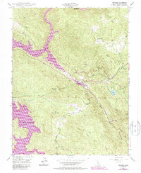 Moccasin 1948 topographic map thumbnail