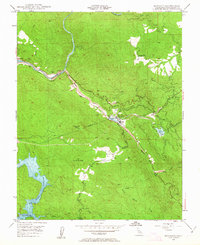 Moccasin 1948 topographic map thumbnail
